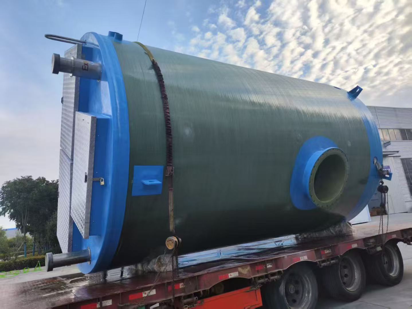 兰州污水雨水提升玻璃钢一体化泵站 兰州污水雨水提升玻璃钢一体化泵站